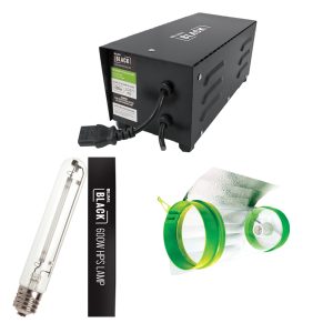 600w Lumii Black Magnetic Aerotube Lighting Kit