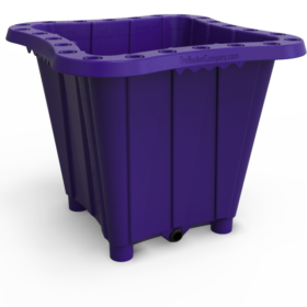 Purple 10 GALLON 4 Planter Stake Growers Kit